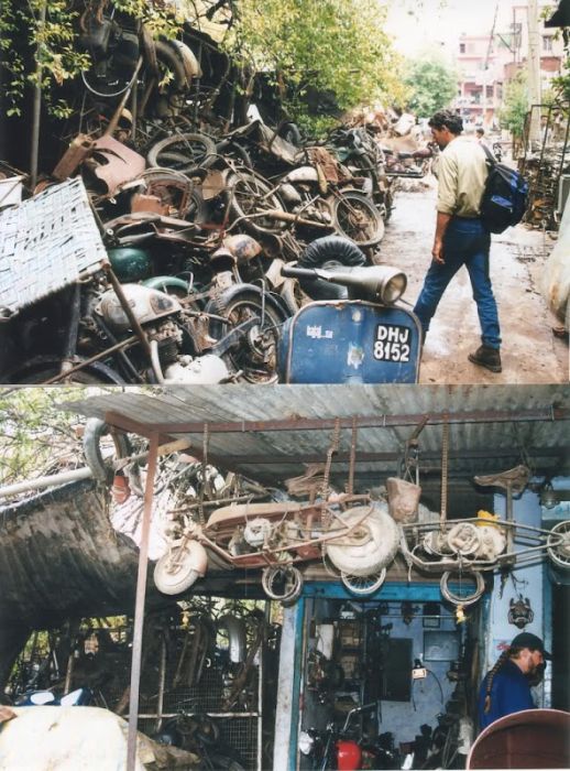 Motorcycle Graveyard (33 pics)