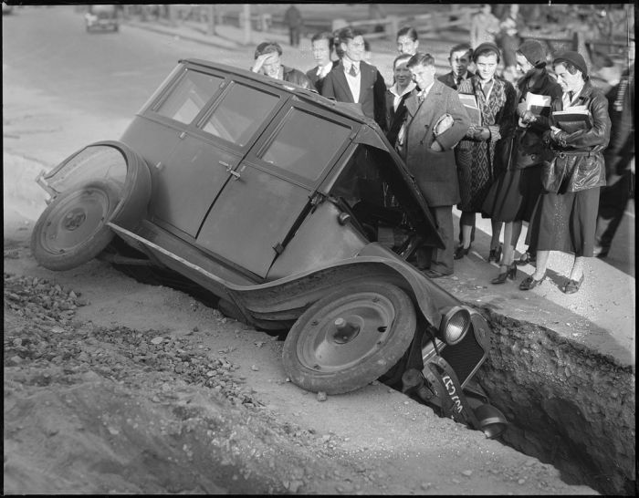 Boston Car Crashes in the 30s (37 pics)