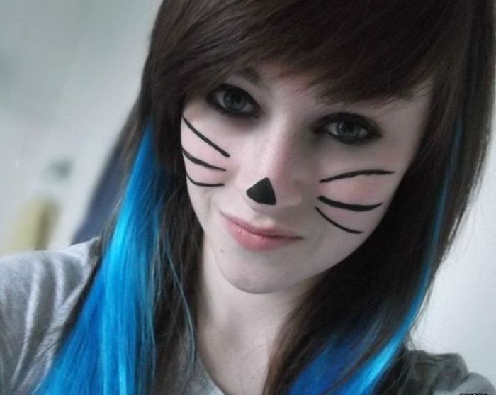 Cute Emo Girls (60 pics)