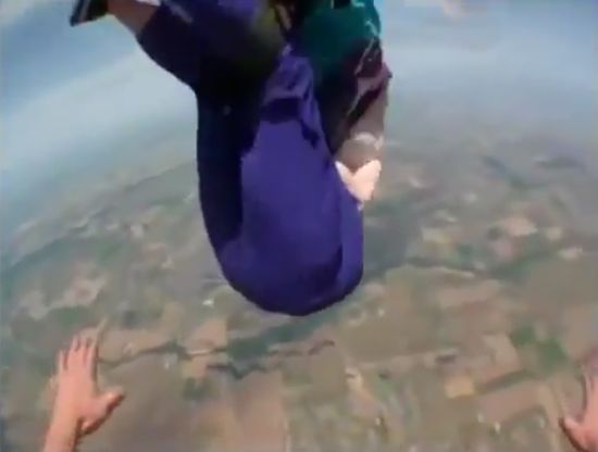 80 Year Old Skydiving Granny Gone Wrong