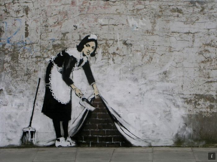 Recreating Banksy's Art in the Real Life (13 pics)