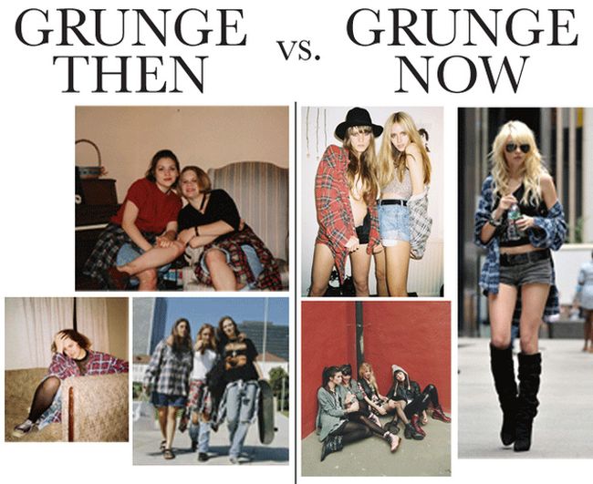 Major Fashion Movements Then and Now (5 pics)