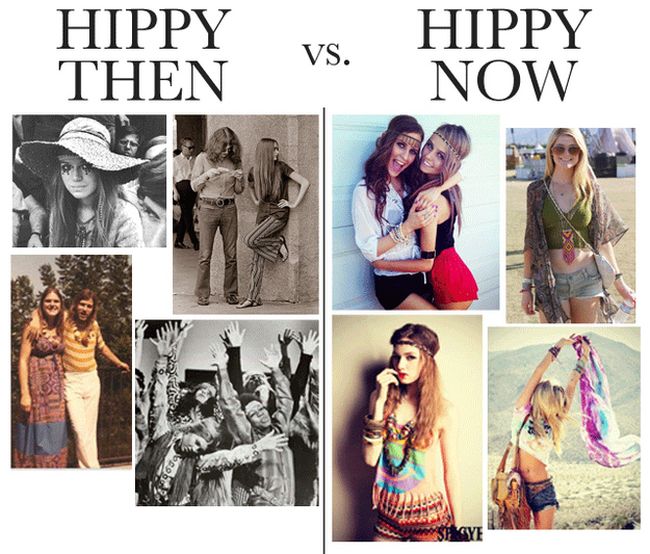 Major Fashion Movements Then and Now (5 pics)
