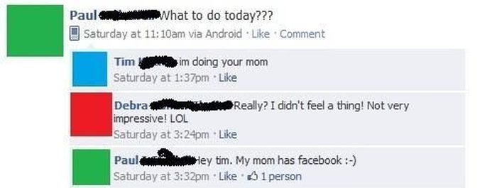 Parents vs. Facebook (20 pics)