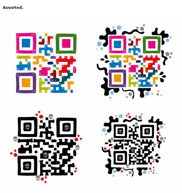 QR Code Artworks (40 pics)