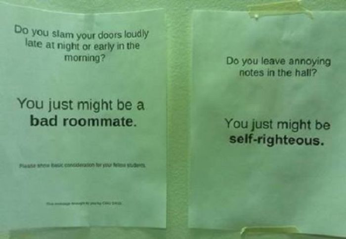 Smart Ass Replies to Written Notes (20 pics)