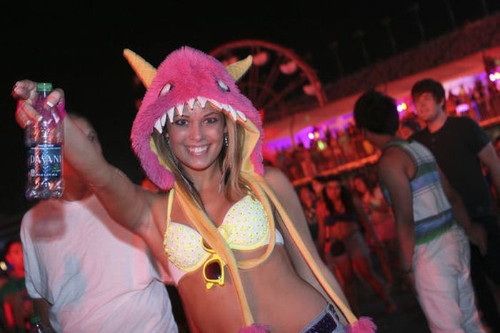 Girls from Electric Daisy Carnival 2012 (70 pics)