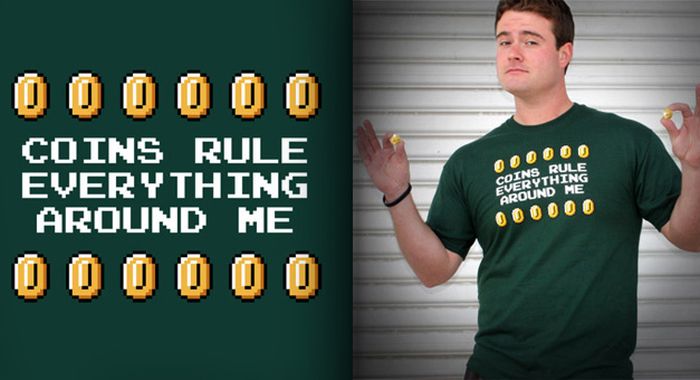 Gaming T-shirts (57 pics)
