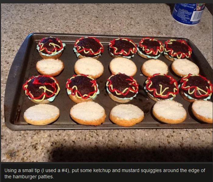 Hamburger Cupcakes! (12 pics)
