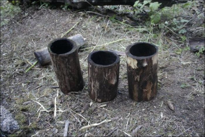 Mugs Out of Logs (7 pics)