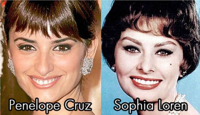 Celebs of Today Who Look Similar to the Stars of the Past (11 pics)