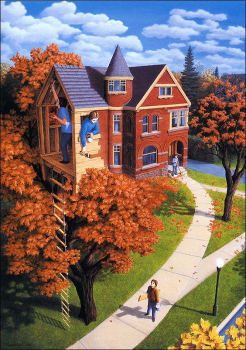Amazing Surrealistic Paintings by Rob Gonsalves (32 pics)