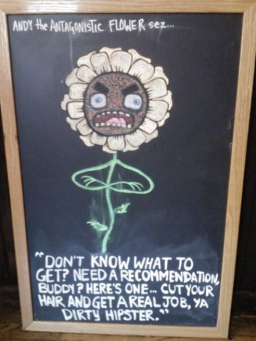 Awesome Chalkboard Signs (30 pics)