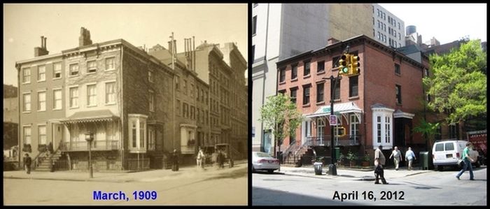 NYC Corners Then And Now (10 pics)