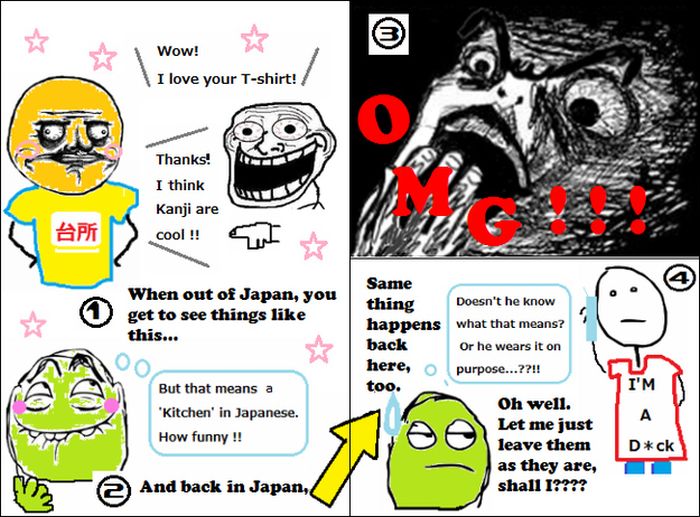 Rage Comics Made By Japanese College Students (35 pics)