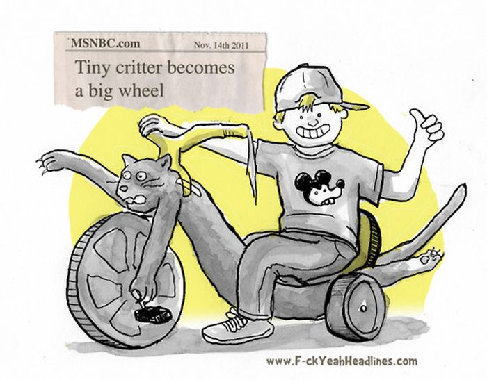 Illustrated Headlines. Part 2 (50 pics)