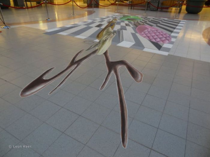 Three-Dimensional Street Paintings (42 pics)