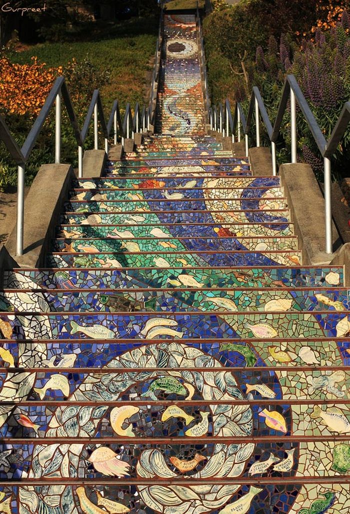 Beautiful Steps in San Francisco (10 pics)