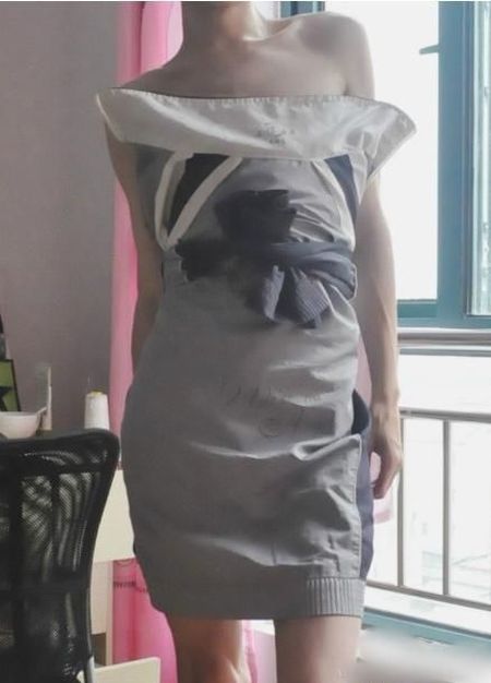 Sport Jacket Dress (4 pics)
