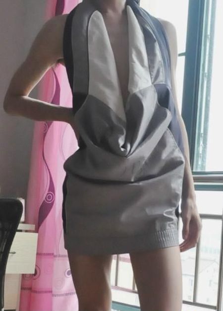 Sport Jacket Dress (4 pics)