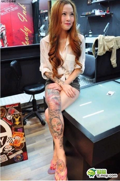 Asia's Sexiest Tattoo Master (30 pics)