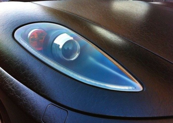 Ferrari F430 in Leather (7 pics)