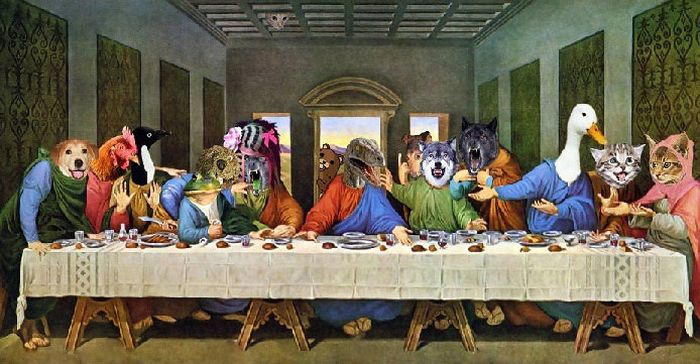 The Best Alternatives of Da Vinci’s The Last Supper (26 pics)