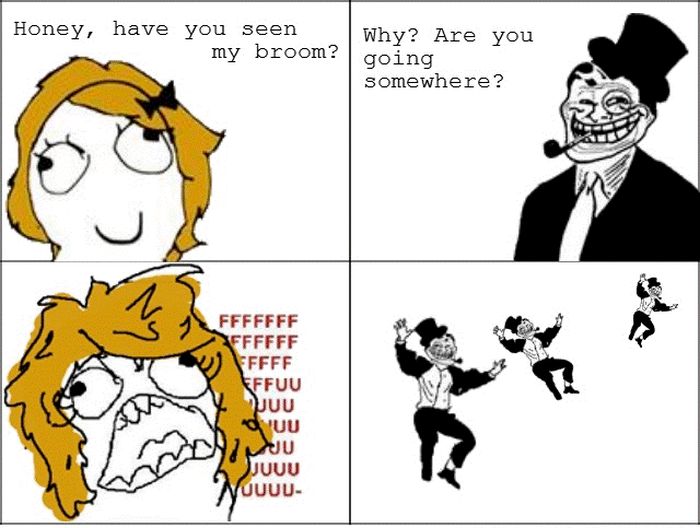 The Best of Troll Dad Rage Comics (16 pics)