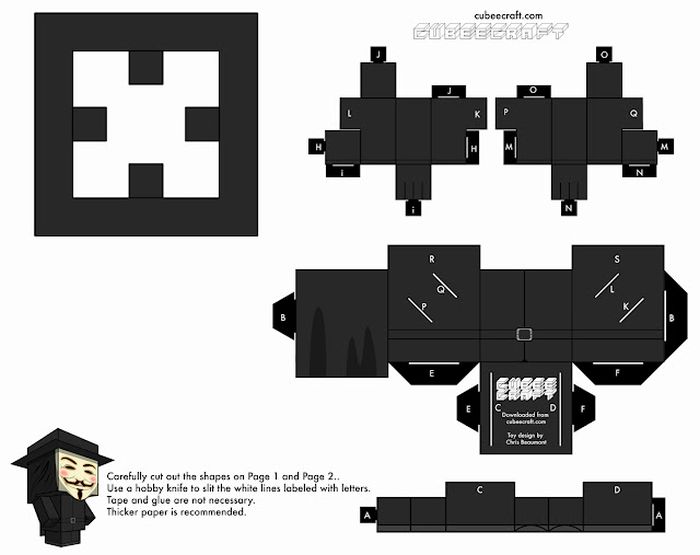 Anonymous Cubeecraft - Vendetta Cubeecraft (2 pics)