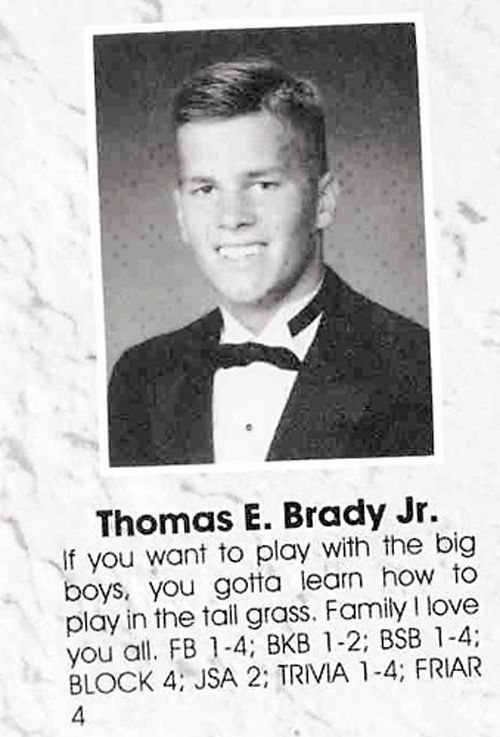 Yearbook Photos of Famous Athletes (45 pics) Yearbook Photos of Famous Athletes (45 pics)