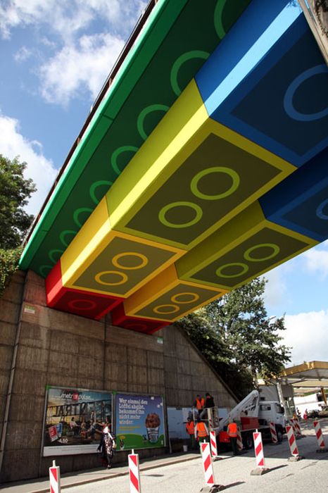 Lego Bridge in Germany (8 pics)