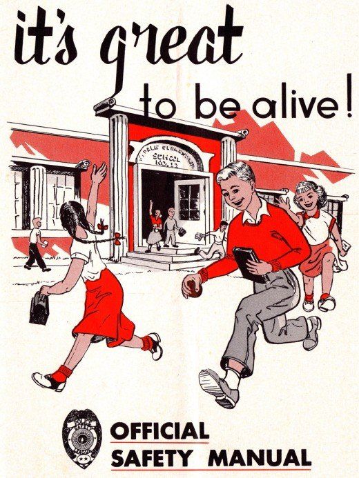 Official Safety Manual for American Children 50s (17 pics)