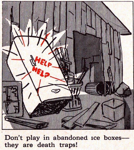 Official Safety Manual for American Children 50s (17 pics)