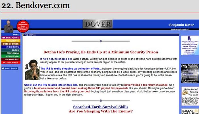 Unintentionally Inappropriate Domain Names (30 pics)