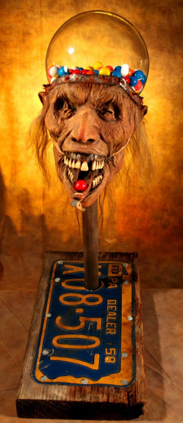 Zombie Head Gumball Machine (5 pics)