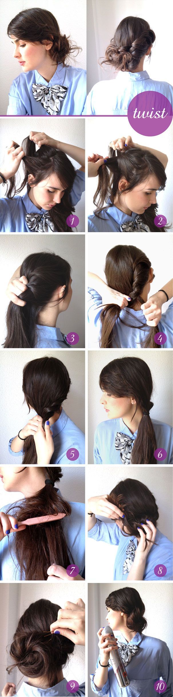 How-To Guide to Hairstyles (27 pics)