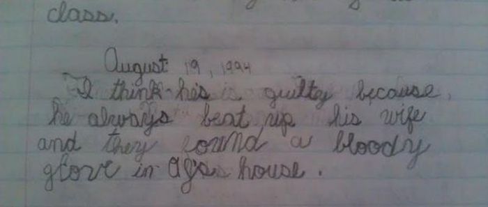 Journal Entries From Elementary Schoolers (23 pics)