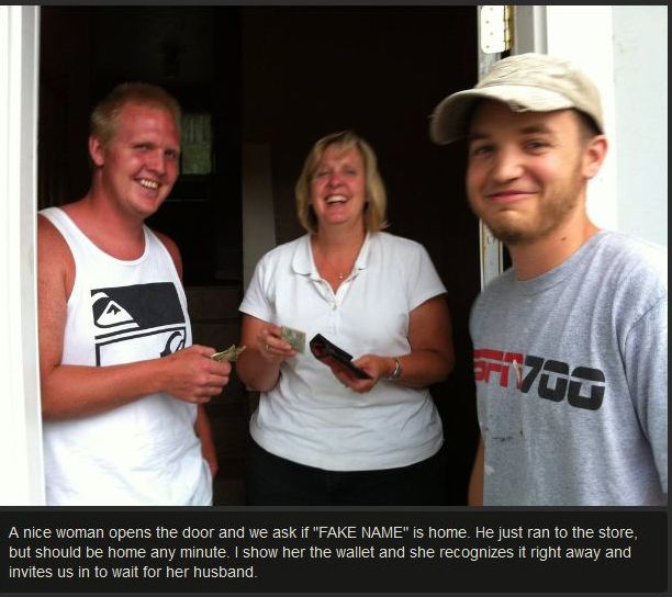 Reunion of a Man and His Wallet after 12 Years (9 pics)