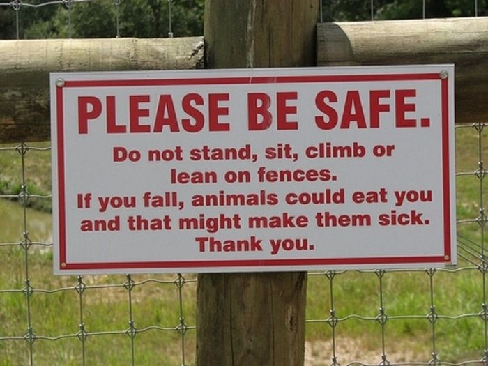 Funny Animal Signs (25 pics)