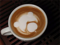 Coffee Art (8 gifs)