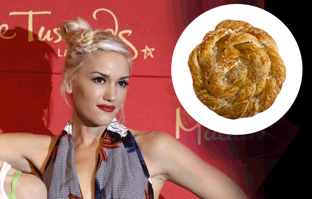 Gwen Stefanie Buns (10 gifs)