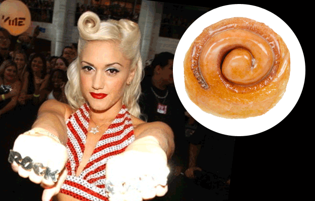 Gwen Stefanie Buns (10 gifs)