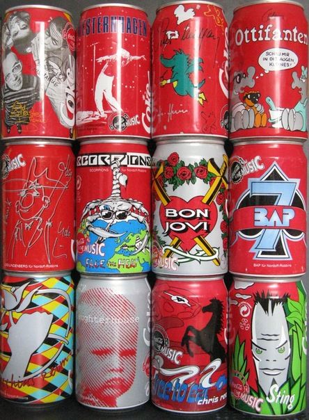 Collection of Cans from the 80s-90s (21 pics)