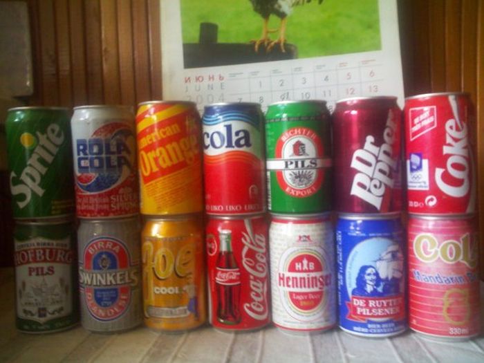 Collection of Cans from the 80s-90s (21 pics)