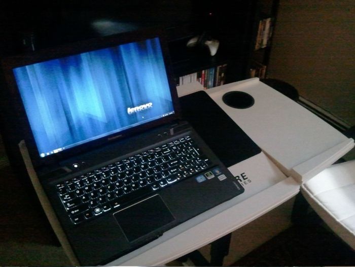 Do It Yourself Laptop Table (14 pics)