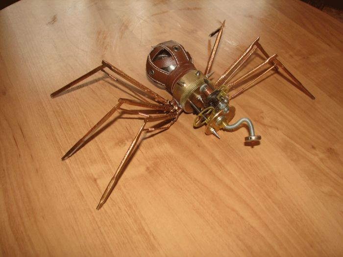 Steampunk Spider (8 pics)