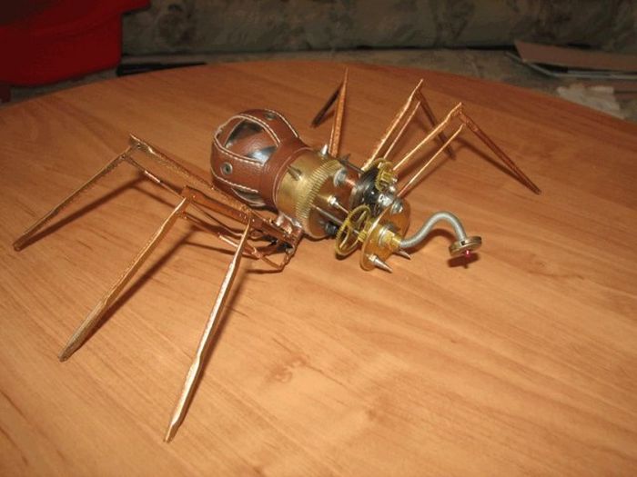 Steampunk Spider (8 pics)