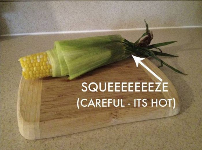 How to Cook Corn in 4 Minutes (6 pics)