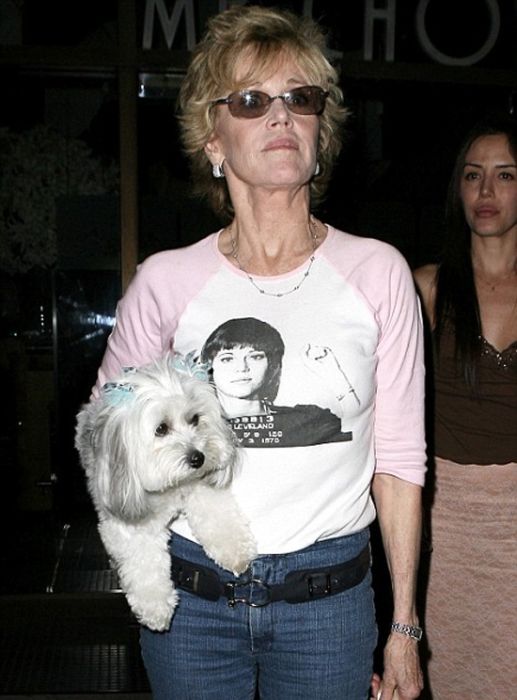 Celebrities Wearing Celebrity T-shirts (49 pics)