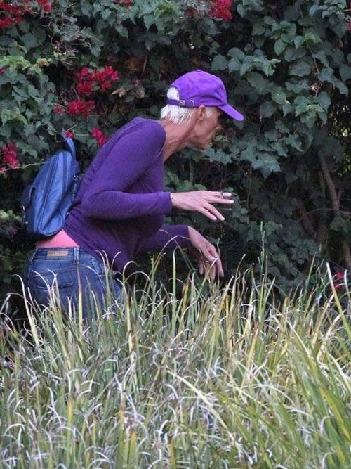 Brigitte Nielsen Drunk in Public Park (14 pics)